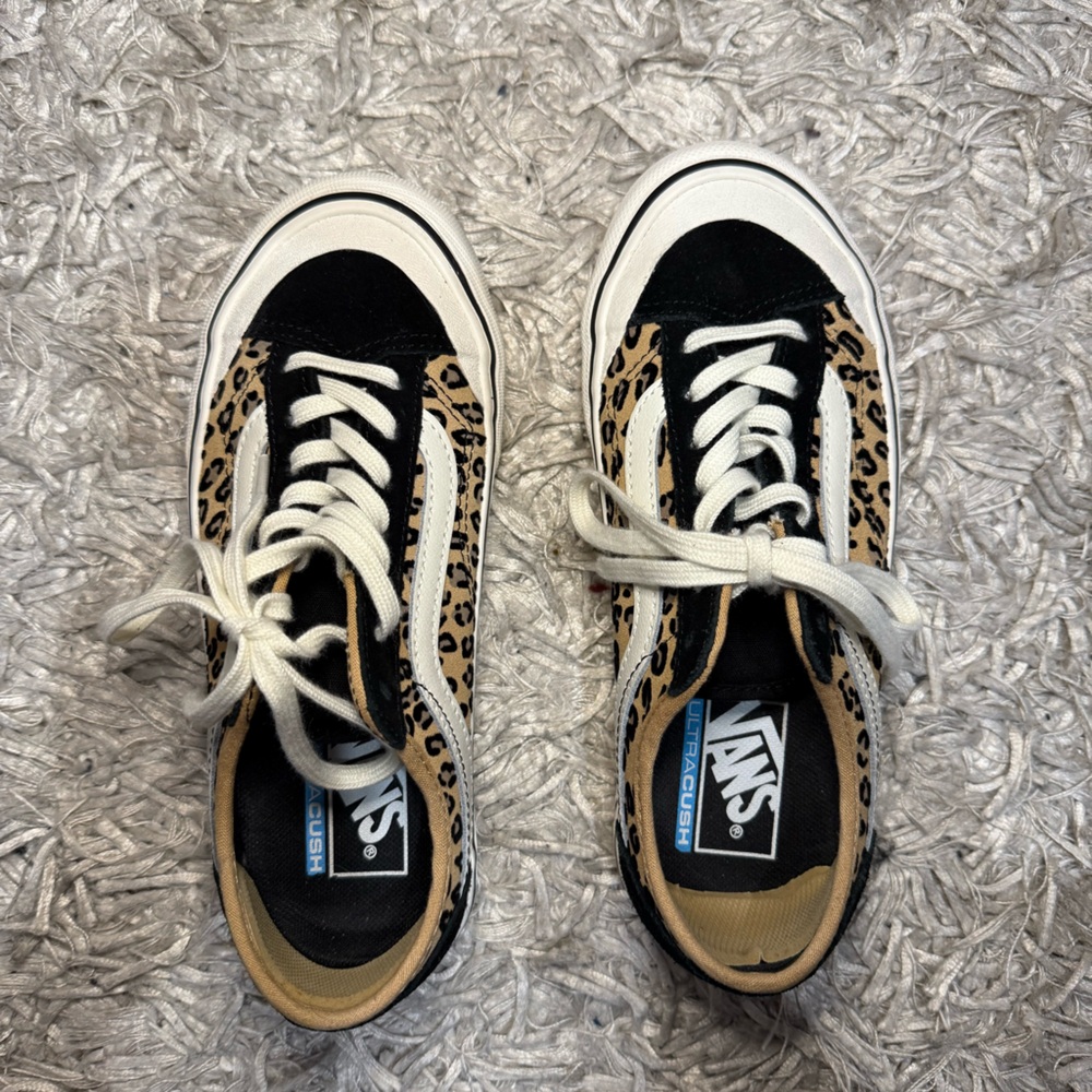 Leopard Vans Sneakers